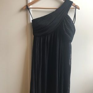 Calvin Klein black tulle dress